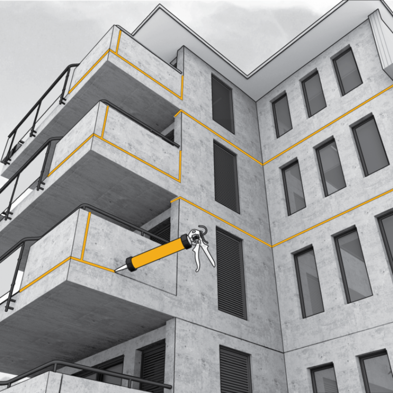 SikaHyflex® 250 Facade photo 1