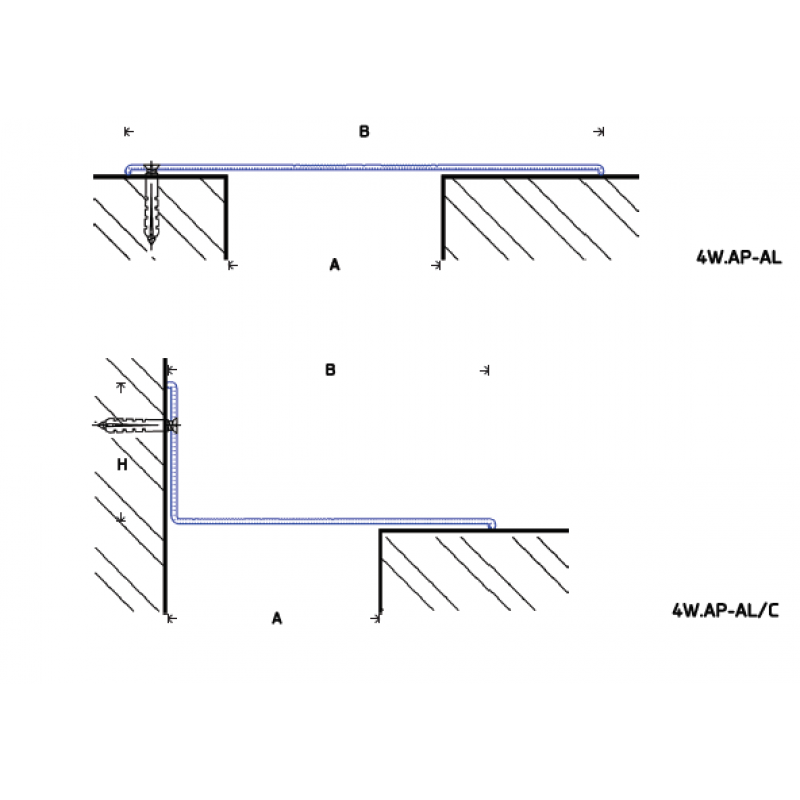 Wall Joint Covers/4W.AP-AL photo 0