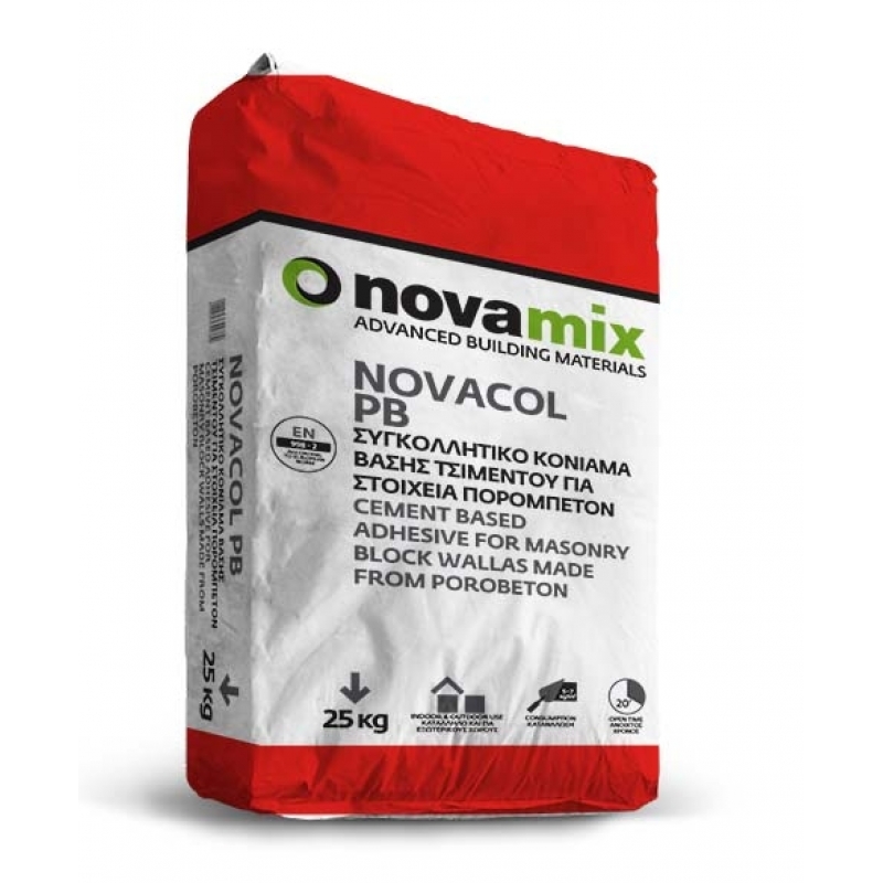 Novacol PB EN521, Repair & Restoration Final Coatings, Domochemica
